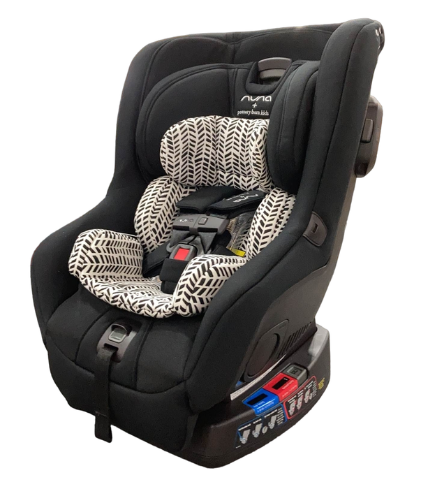 used Nuna RAVA Convertible Car Seat, 2022, Broken Arrow Caviar