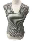 secondhand Solly Baby Wrap, Black & Natural Stripe