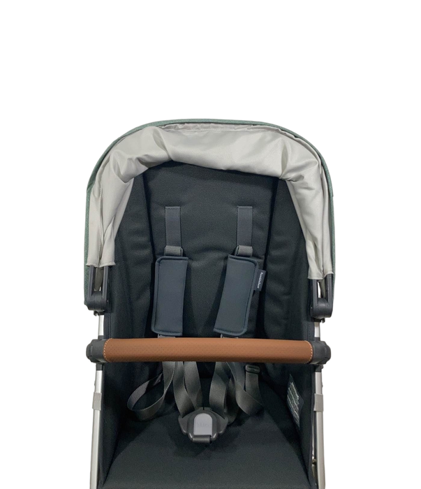 secondhand UPPAbaby VISTA RumbleSeat V2, 2015+, 2019, Emmett (Green Melange)