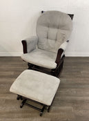 used Upholstered Glider And Ottoman