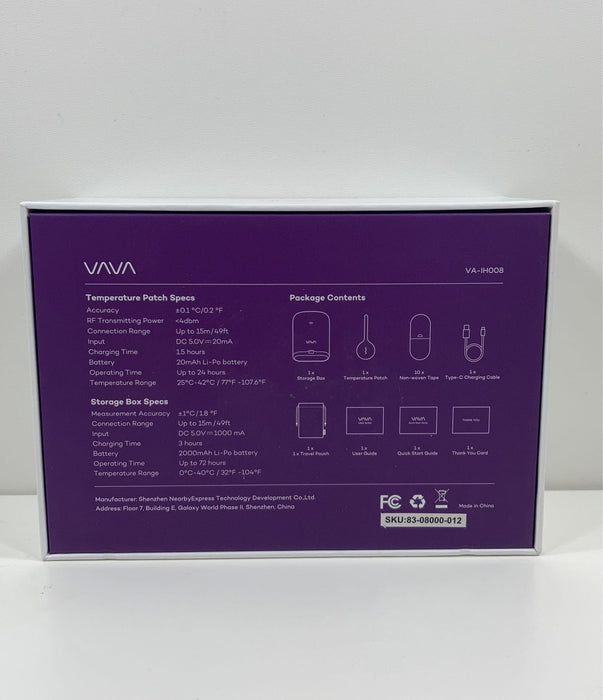 secondhand VAVA Smart Baby Thermometer