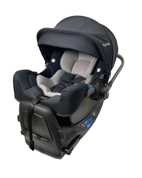 used Nuna PIPA rx Infant Car Seat, Caviar, 2023