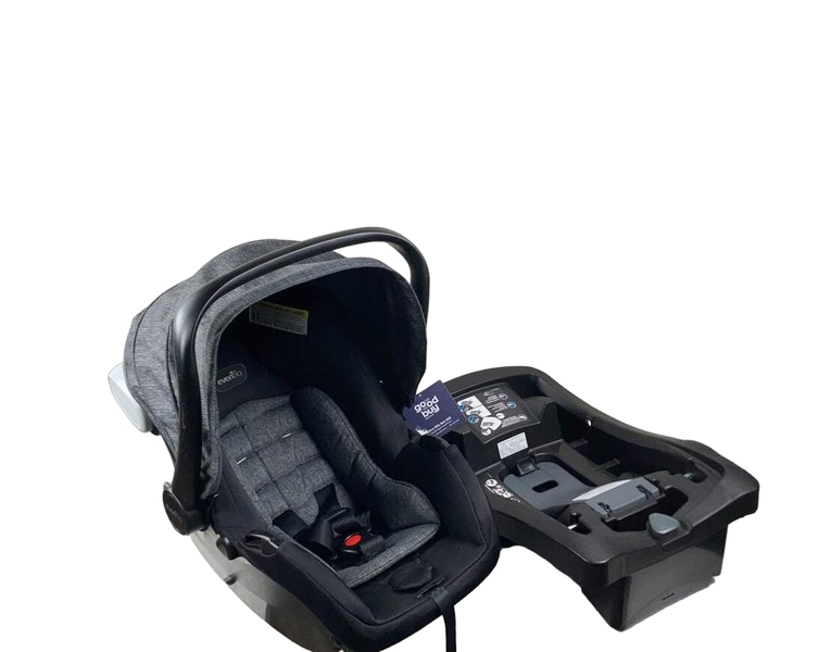 Evenflo Litemax Pivot Pro Series 2.0 Infant Car Seat, 2021, Devon Gray