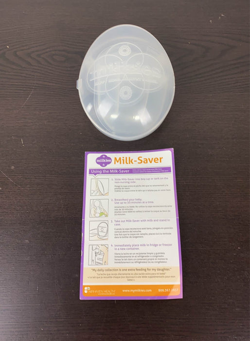 used Milkies Milk-Saver Breast Milk Collector