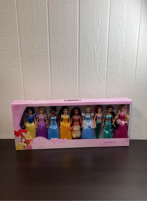 used Disney Princess Collection 9 Piece Playset