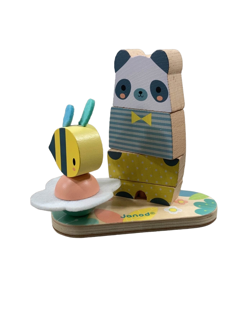 Janod Wooden Stackable Bear Toy — GoodBuy Gear