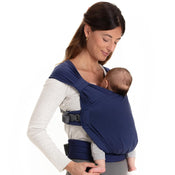 used Boba Bliss Baby Carrier, Navy Blue