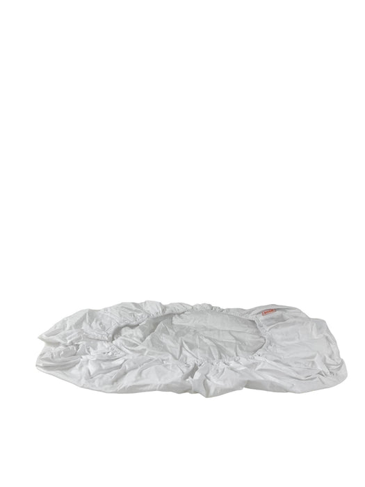 Shop Bloom Alma Papa Organic Fitted Sheet, 1 Pack, Coconut White at GoodBuy Gear
