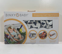 used Binxy Baby Shopping Cart Hammock, - triangles