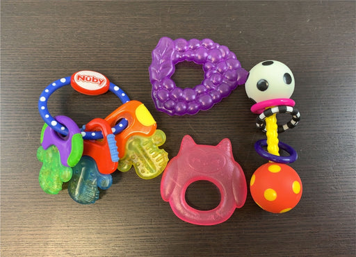 used BUNDLE Teething And Grasping Toys