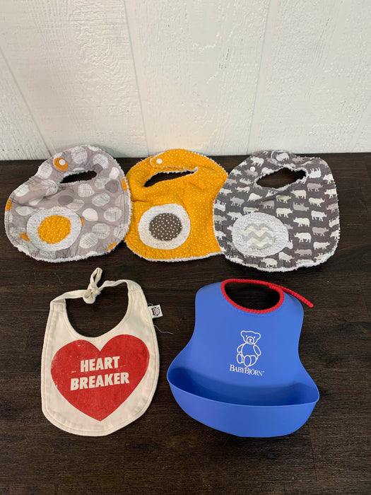 used BUNDLE Baby Bibs