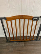 secondhand HomeSafe By Summer Infant Wood And Metal Pressure Mounted Gate