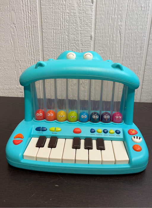 used B. toys Toy Piano For Kids Hippo Pop