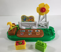 secondhand Fisher Price Little People Growing Garden and Farm Stand Playset