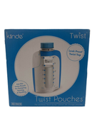 used Kiinde Twist Pouches, 6oz, 40 Pack