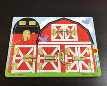 used Melissa & Doug Latches Barn Board