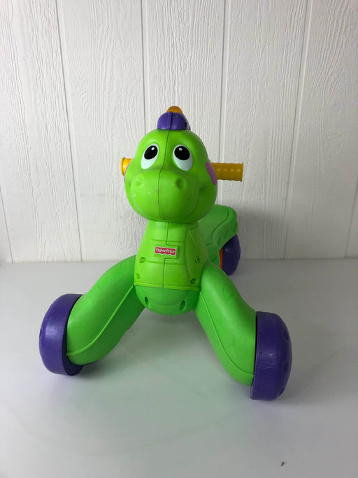 secondhand Fisher Price Go Baby Go! Stride To Ride Dino