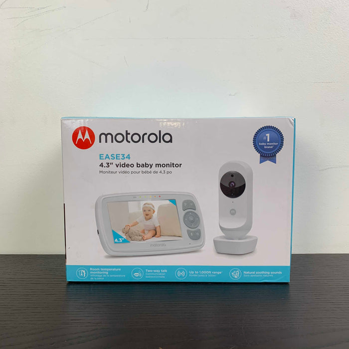 secondhand Motorola Ease34 Video Baby Monitor