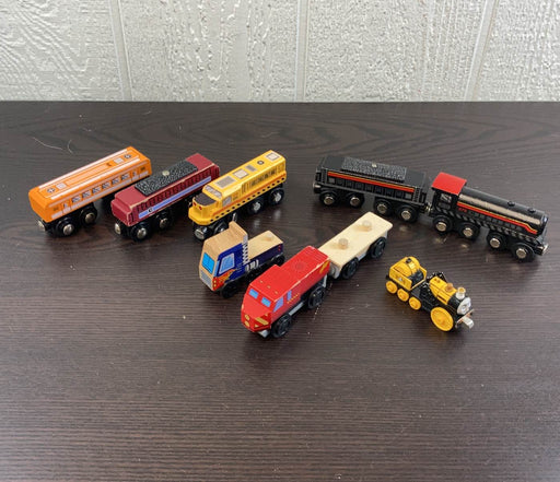 used BUNDLE Magnetic Trains And Vehicles For Wooden Tracks