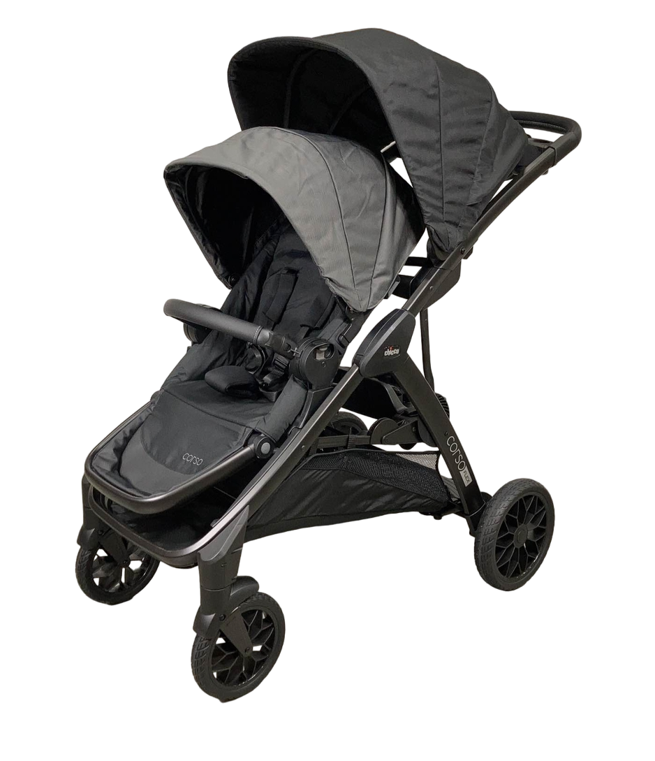 babycocco Chicco Corso Flex Convertible Stroller, Legend, 2023