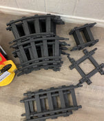 secondhand Disney Mickey Mouse 6-Volt Powered Train with Tracks and Caboose