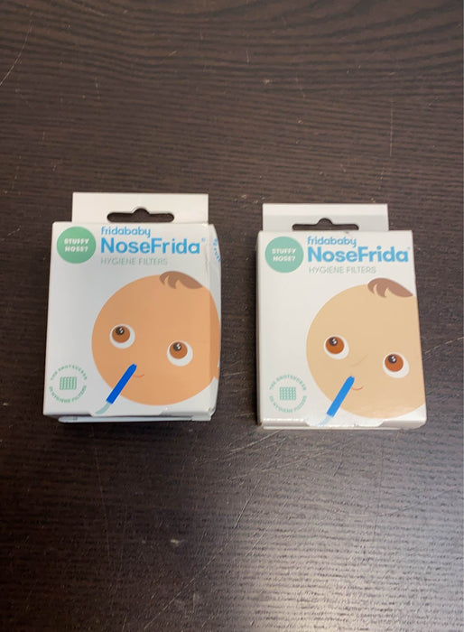 used FridaBaby Nose Frida Hygiene Filters, -2 packs