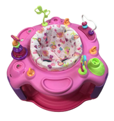 secondhand Bright Starts Bounce-a-Round Activity Saucer, Sweet Safari