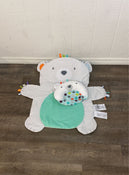 used Bright Starts Tummy Time Prop & Play Mat, Bear