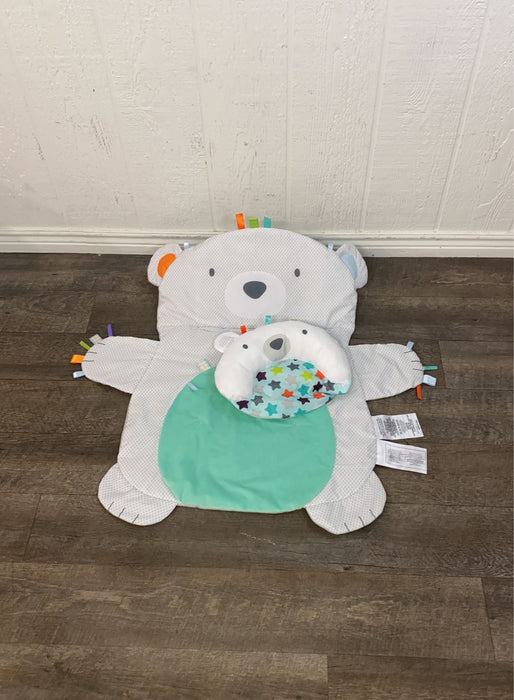 used Bright Starts Tummy Time Prop & Play Mat, Bear