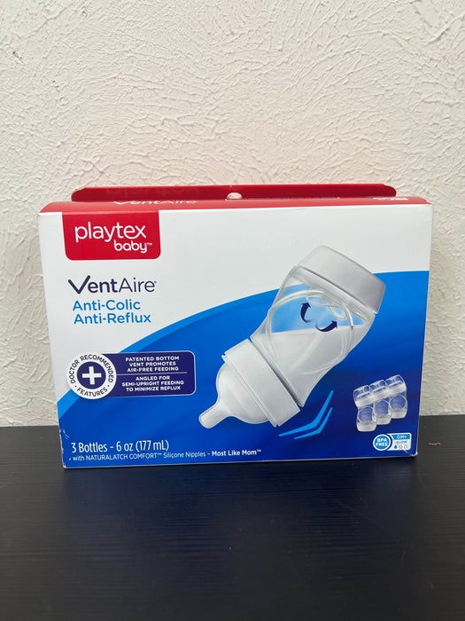 used Playtex VentAire Bottles, 3 Pack 6oz
