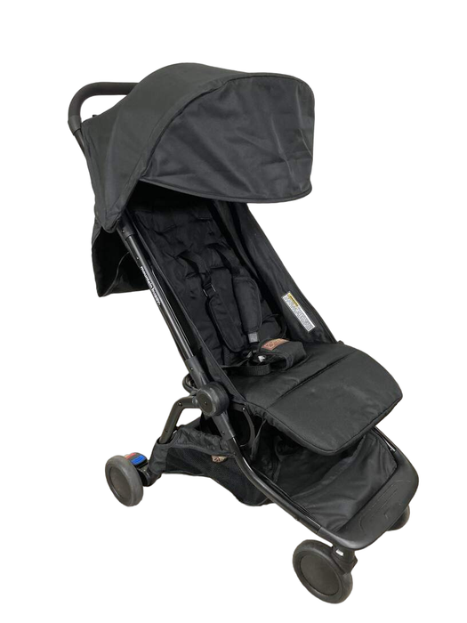 used Mountain Buggy Nano Stroller, 2022, Black