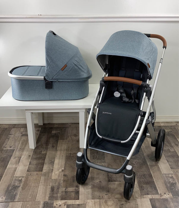 used UPPAbaby VISTA V2 Stroller, Gregory (Blue Melange), 2019