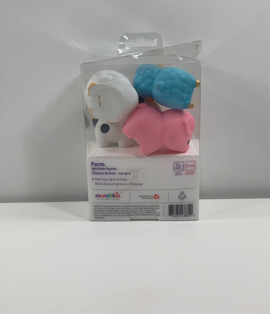 Munchkin Squirtin Bath Toy, 4Pack