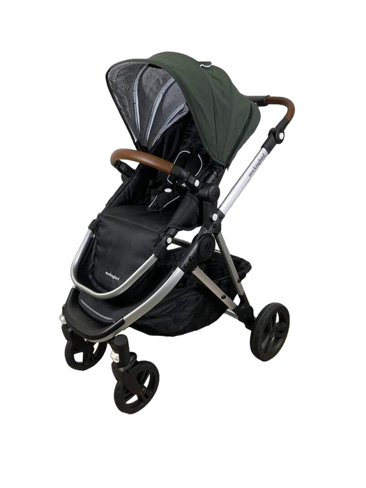 secondhand Mockingbird Single Stroller, 2023, Limited Edition Forest, Limited Edition Night Stars, Silver With Penny Leather