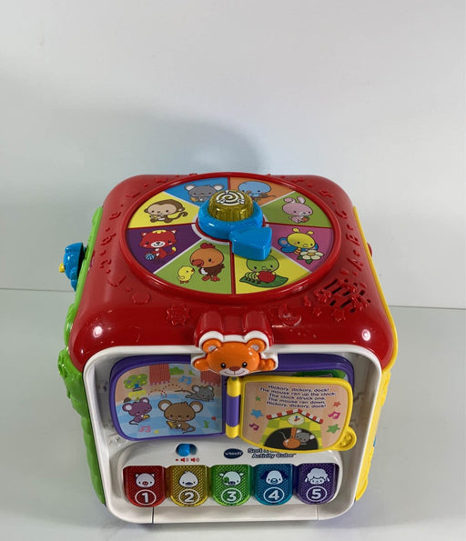 used VTech Sort And Discover Activity Cube