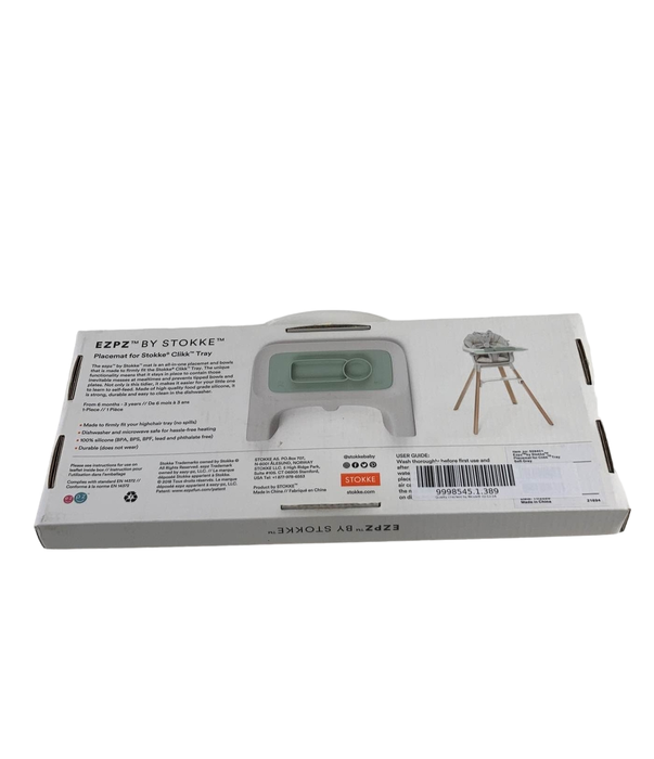 Shop Stokke ezpz Placemat for Clikk Tray, Soft Grey at GoodBuy Gear