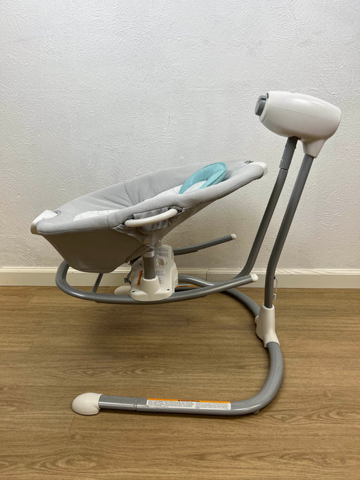 secondhand Graco Duet Sway Swing With Portable Bouncer