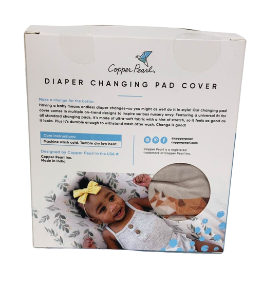 secondhand Copper Pearl Diaper Changing Pad Cover