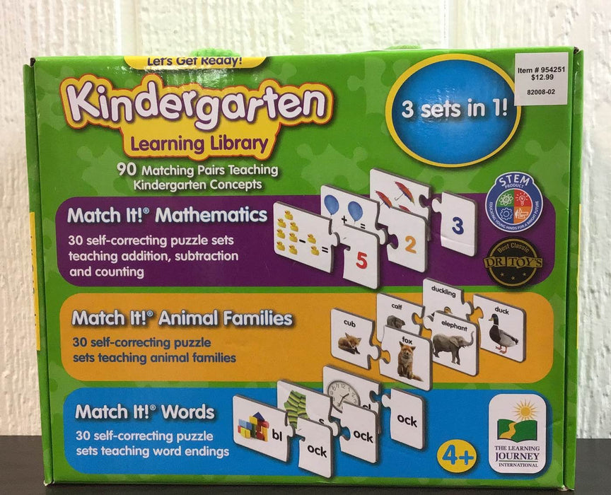 used The Learning Journey Kindergarten Learning Library