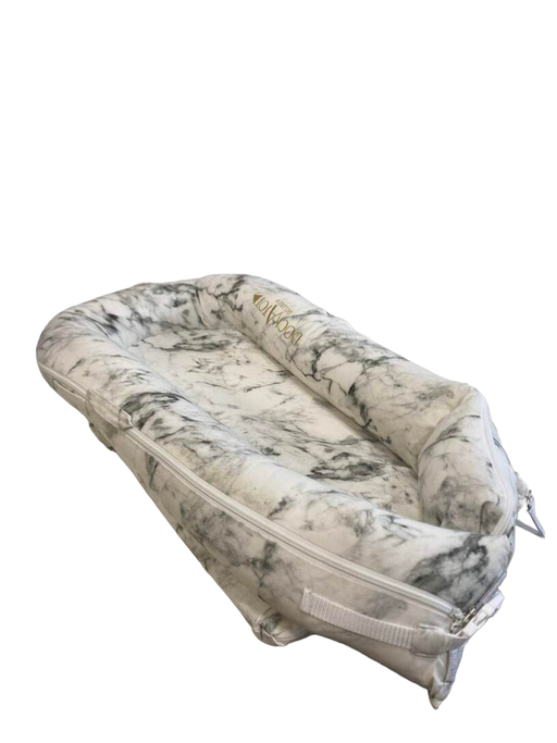 used DockATot Deluxe+ Dock, Carrara Marble