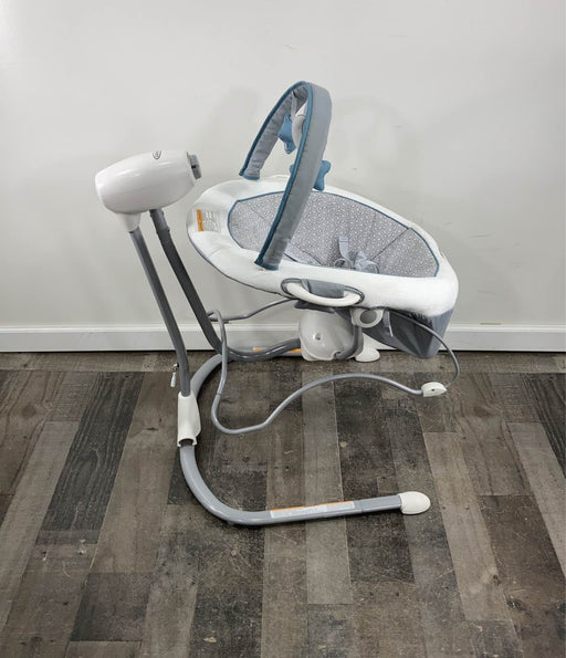 secondhand Graco Duet Sway LX Swing With Portable Bouncer