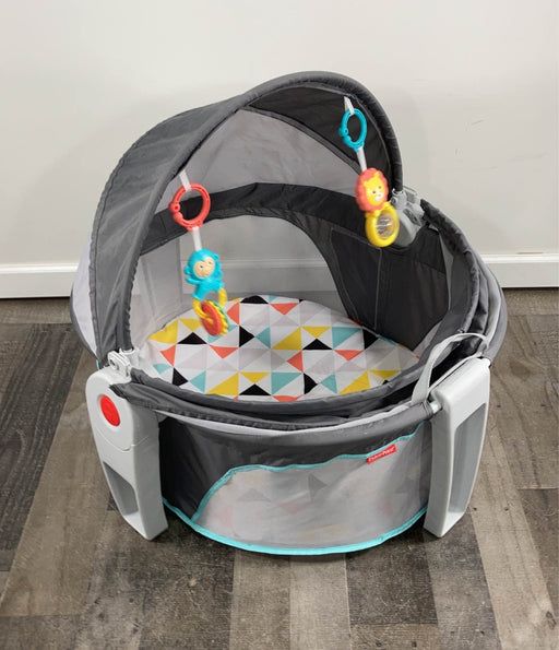 secondhand Fisher Price On-the-Go Baby Dome, Windmill