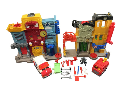 used Fisher Price Imaginext Rescue City Center