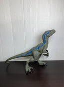 secondhand Jurassic World Super Colossal Velociraptor