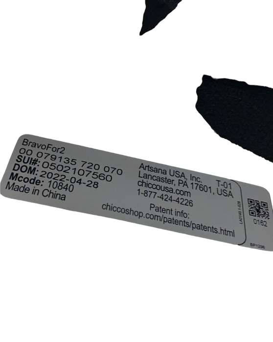 Chicco BravoFor2 Double Stroller, 2022