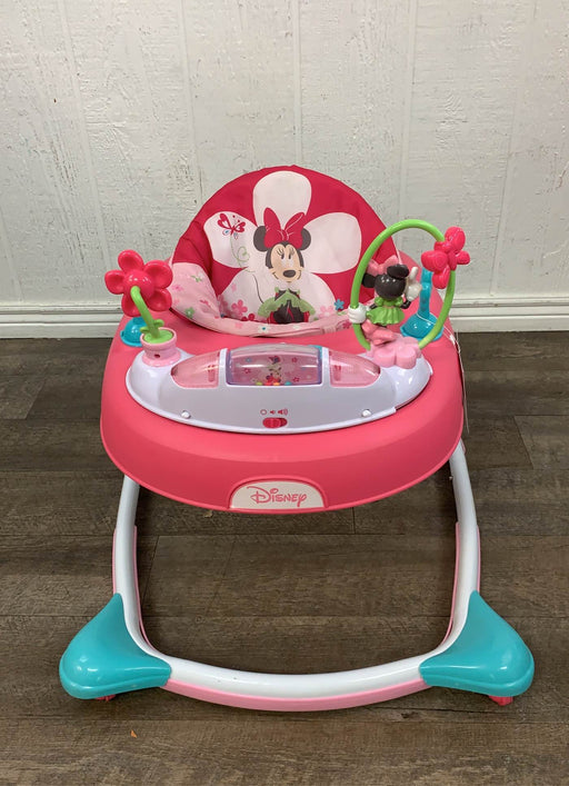 secondhand Bright Starts Disney Baby Minnie Mouse Baby Walker With Activity Station