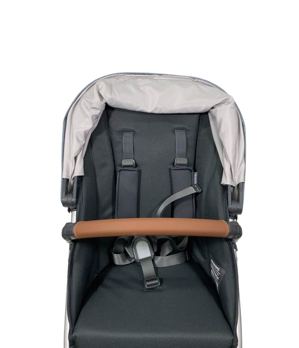 secondhand UPPAbaby VISTA RumbleSeat V2, 2015+, 2022, Gregory (Blue Melange)