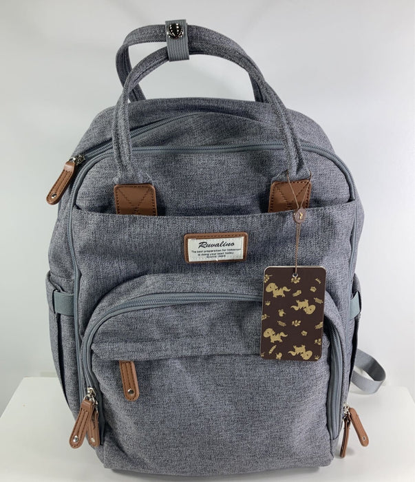 Shop Ruvalino Diaper Backpack, Grey at GoodBuy Gear