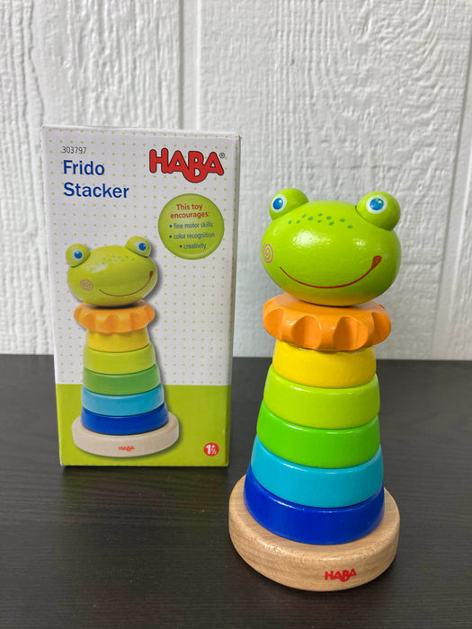 used HABA Frido Frog Stacker