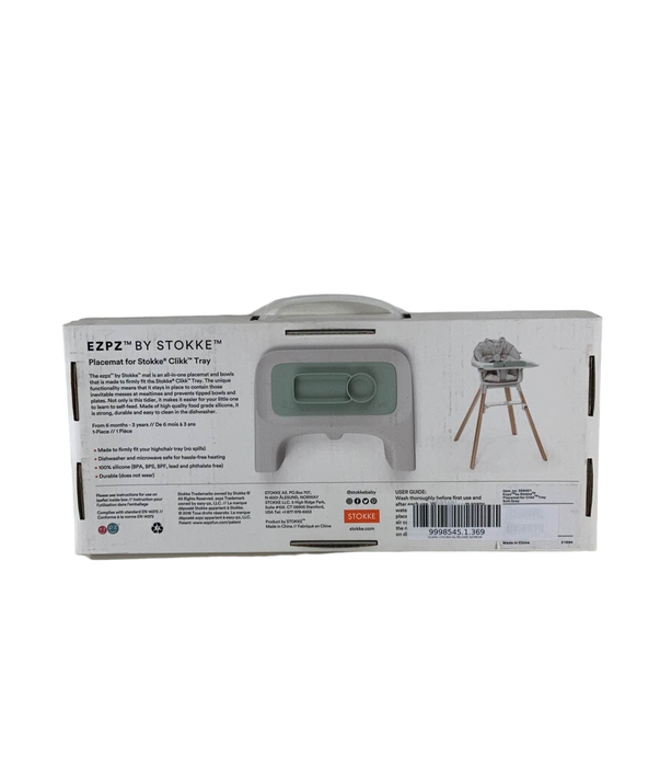 Shop Stokke ezpz Placemat for Clikk Tray, Soft Grey at GoodBuy Gear